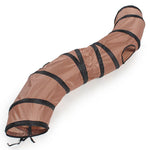 Pet Cat Bending S-shaped Collapsible Tunnel Toys - #amazingpetmarket#
