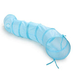 Pet Cat Bending S-shaped Collapsible Tunnel Toys - #amazingpetmarket#