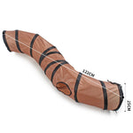 Pet Cat Bending S-shaped Collapsible Tunnel Toys - #amazingpetmarket#