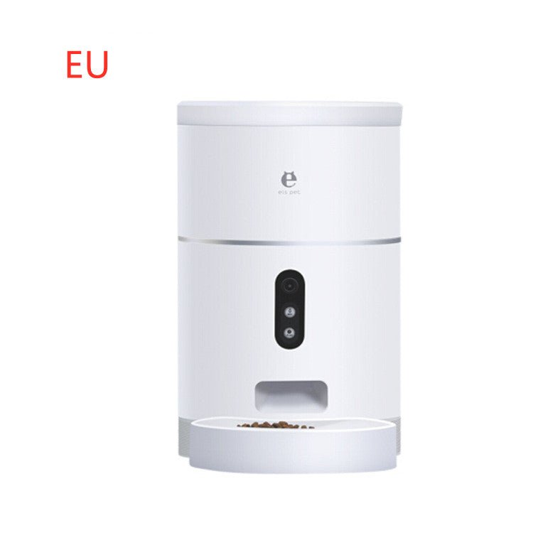 Pet Dog Cat Food Dispenser Bowl with Camera Wide Angle Automatic Pet Feeder Food Bowl APP Control Pet Accessories - #amazingpetmarket#