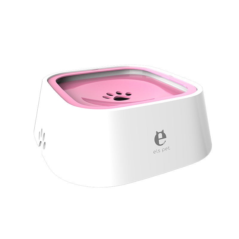 Pet Feeding Bowls Not Wetting Mouth No Spill Cat Bowl Prevent Splashing Water Feeder - #amazingpetmarket#