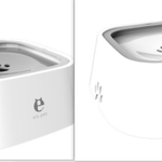 Pet Feeding Bowls Not Wetting Mouth No Spill Cat Bowl Prevent Splashing Water Feeder - #amazingpetmarket#