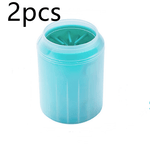 Pet Paw Cleaner Cleaning Kit Cup Soft Brush Can - #amazingpetmarket#