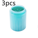 Pet Paw Cleaner Cleaning Kit Cup Soft Brush Can - #amazingpetmarket#